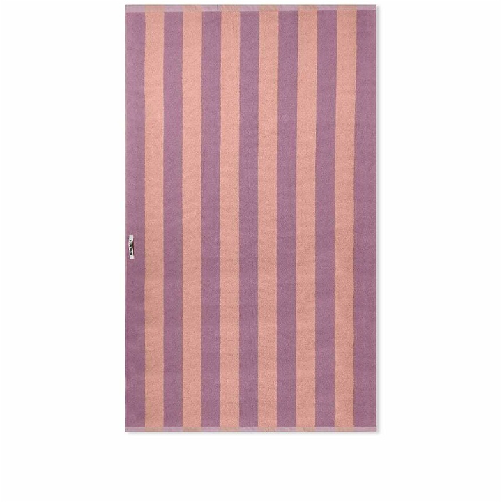 Photo: HOMMEY Striped Towel in Bloom Stripes
