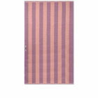 HOMMEY Striped Towel in Bloom Stripes