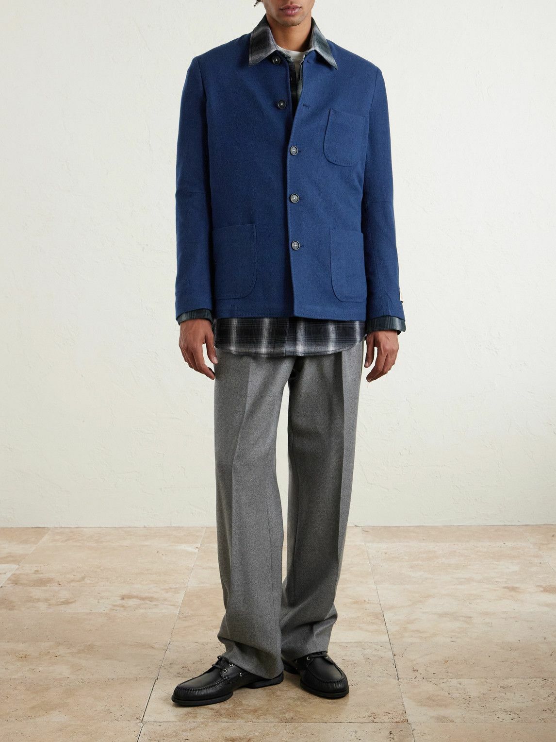 Massimo Alba - Bali Virgin Wool, Silk and Cashmere-Blend Blazer - Blue
