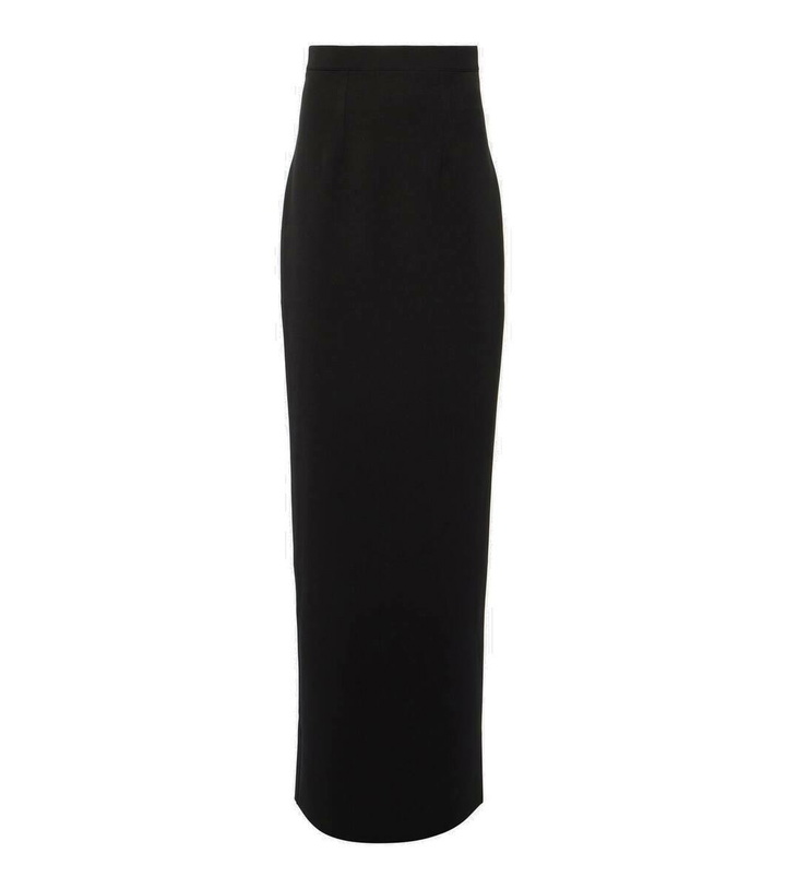 Photo: Safiyaa Sidha crêpe maxi skirt