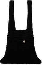 XENIA TELUNTS Black Pocket Tote