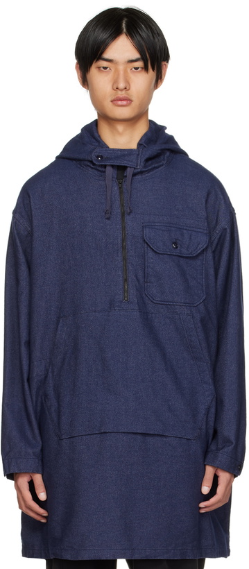 Photo: Engineered Garments Indigo Bush Shirt