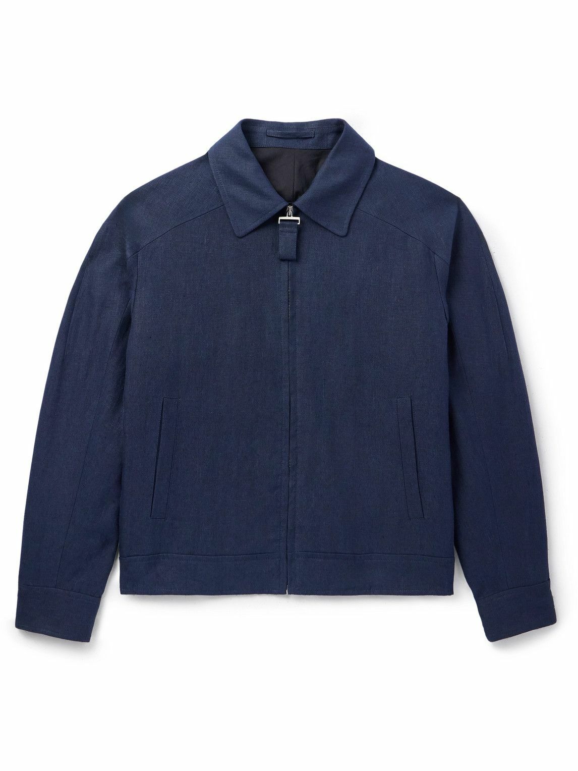 Lardini - Travis Linen-Canvas Jacket - Blue
