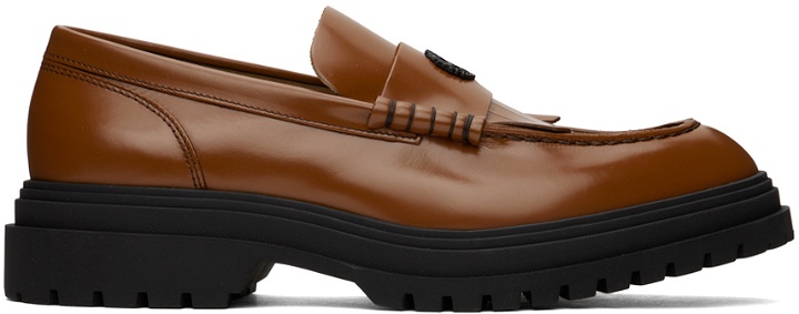 Photo: Fred Perry Tan Leather Loafers