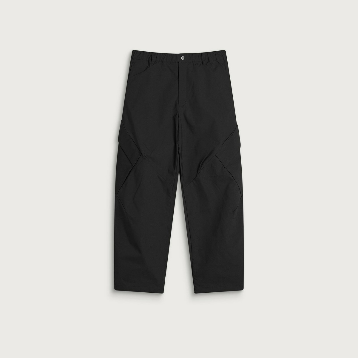 Goldwin Men's Pocket Double Weave Pants in Black