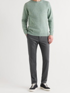 INCOTEX - Slim-Fit Wool Trousers - Gray