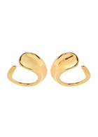 Agmes Marta Sculpted Hoop Earrings - Gold - One Size