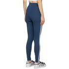 adidas Originals Blue 3-Stripes Leggings