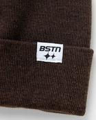 Bstn Brand Mig Merino Beanie Brown - Mens - Beanies