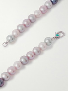 POLITE WORLDWIDE® - Sterling Silver, Pearl and Enemal Necklace