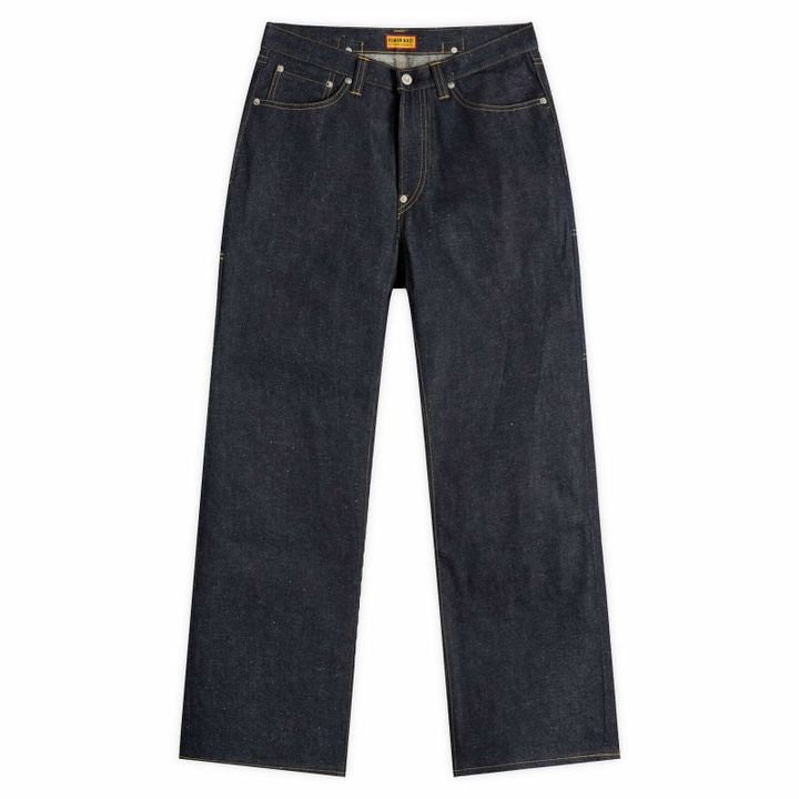 Photo: Human Made Men's Past Straight Denim Jeans in Indigo