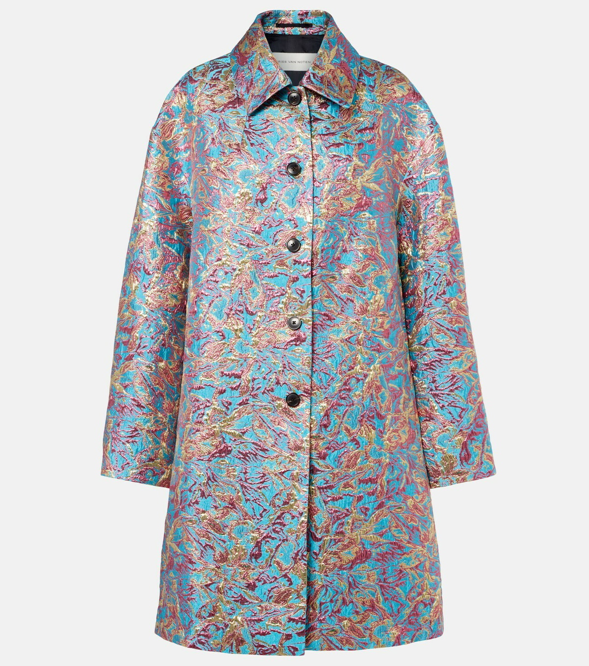 Dries Van Noten Brocade coat