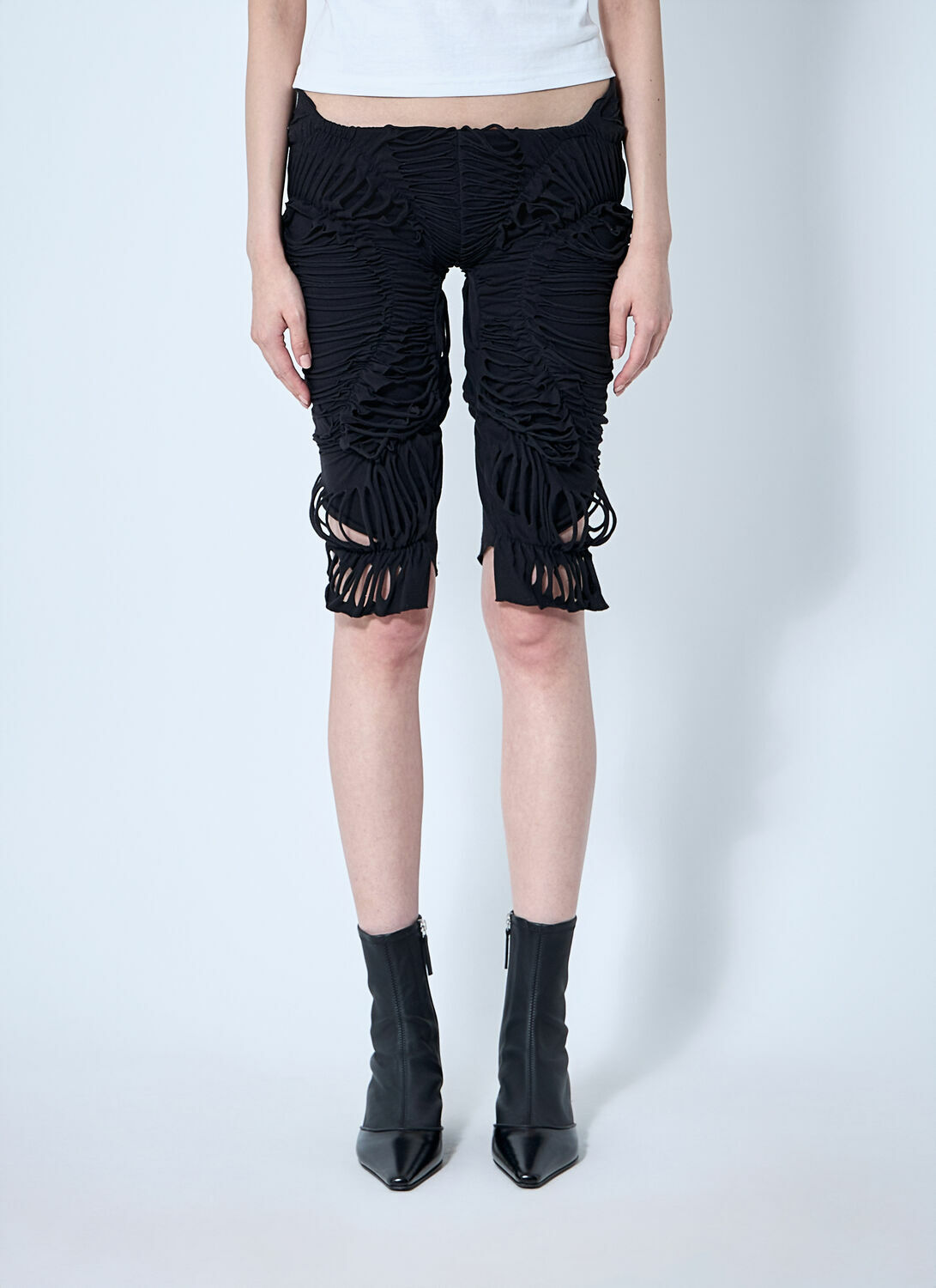 Sia Arnika Distressed Jersey Shorts