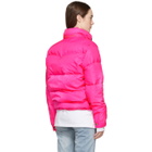 Bianca Chandon Pink Crescent Down Works Edition Down Western Pullover Jacket