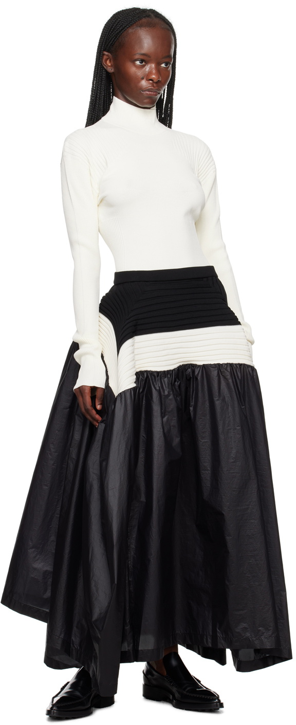 Issey Miyake Black Square Scheme-2 Maxi Skirt Issey Miyake Men