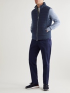 Brunello Cucinelli - Quilted Cashmere Down Gilet - Blue