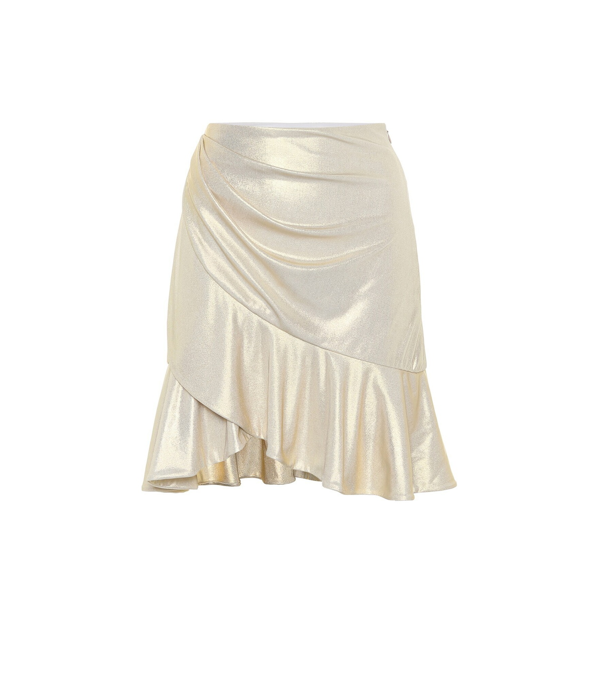 Balmain Girls Ruffle Skirt in Black