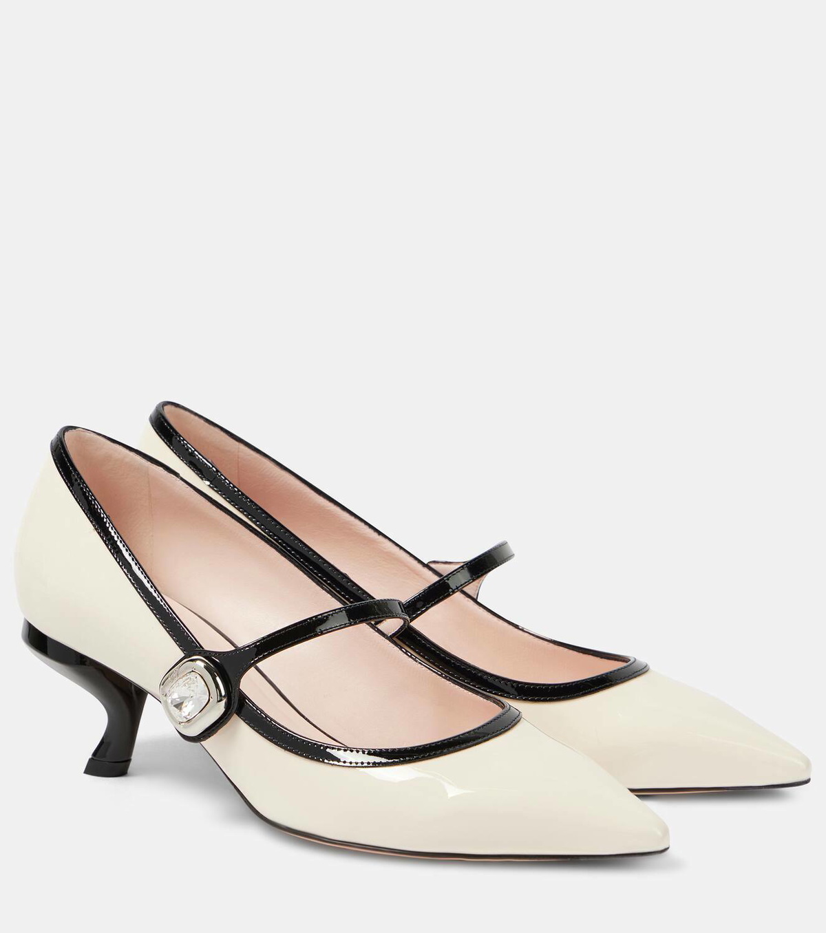 Roger Vivier Virgule Babies 55 patent leather Mary Jane