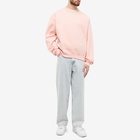 Nike Men's NRG Crew Sweat in Bleached Coral/White