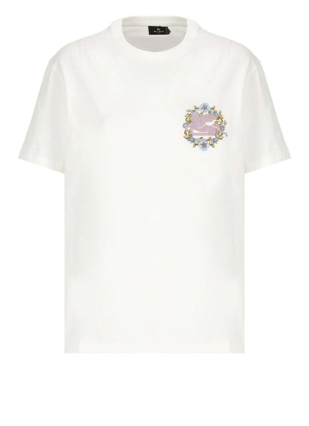 Tシャツ・カットソー Etro T-Shirt With Pegasus Embroidery T-SHIRT WITH PEGASO EMBROIDERY | T-shirt and Sweatshirts | ETRO