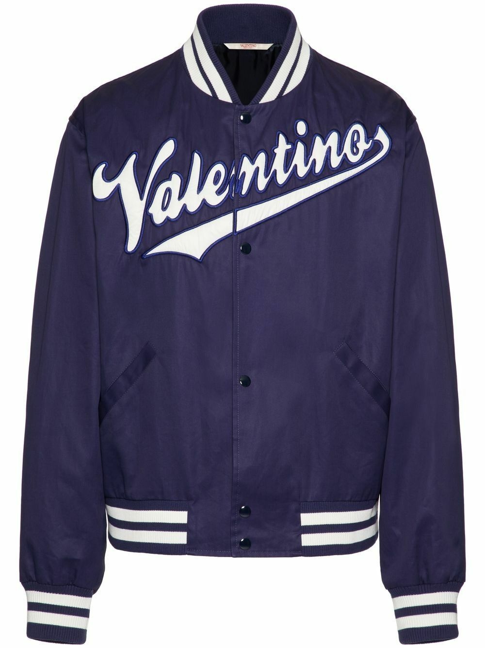 VALENTINO - Embroidered Logo Bomber Jacket Valentino