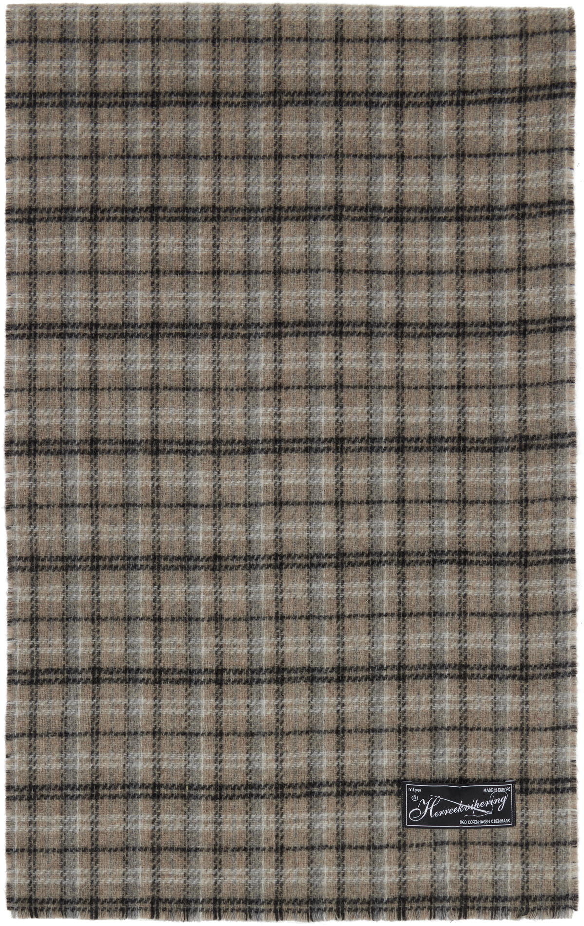 mfpen Brown Wool Scarf