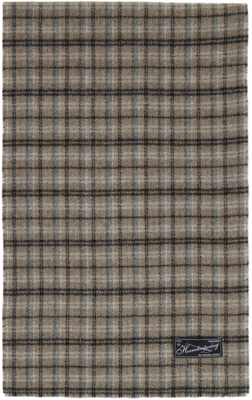 Photo: mfpen Brown Wool Scarf
