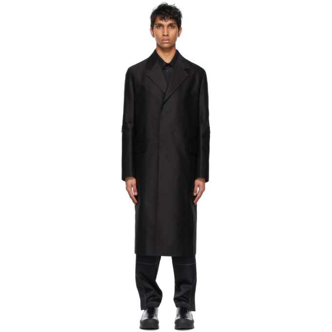 Photo: Jil Sander Black Tailored Coat