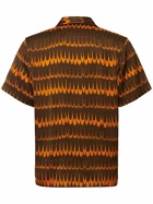 WALES BONNER - Rhythm Short Sleeved Viscose Shirt