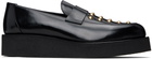 Ernest W. Baker Black Creeper Loafers