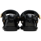 sacai Black Belted Flip Flop Sandals
