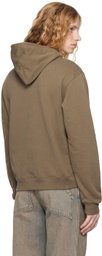 John Elliott Brown Beach Hoodie