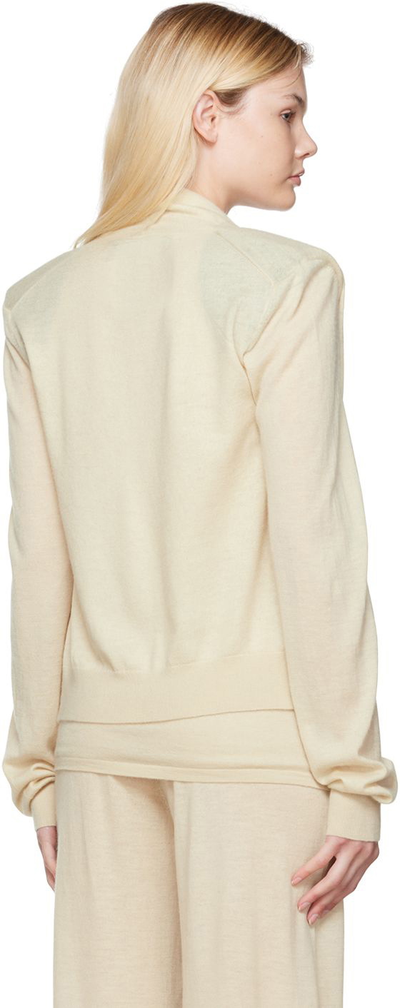 Frenckenberger Off-White Mini Max Cardigan