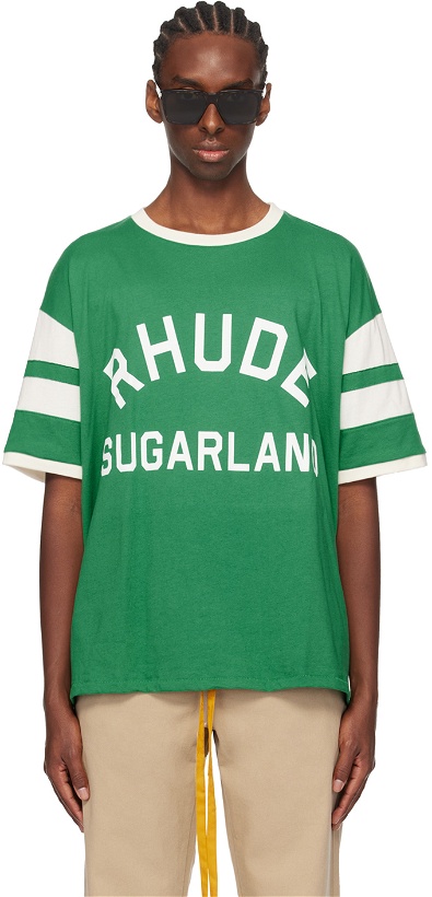 Photo: Rhude Green 'Sugarland' T-Shirt