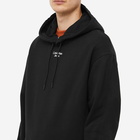 Calvin Klein Men's Stacked Logo Hoody in Black