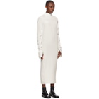 Winnie Off-White Bond Cuff Dress