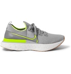 Nike Running - React Infinity Run Flyknit Running Sneakers - Gray