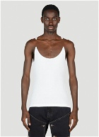 Y/Project - Invisible Strap Top in White