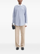 Filippa K Cotton Tuxedo Shirt in Gray
