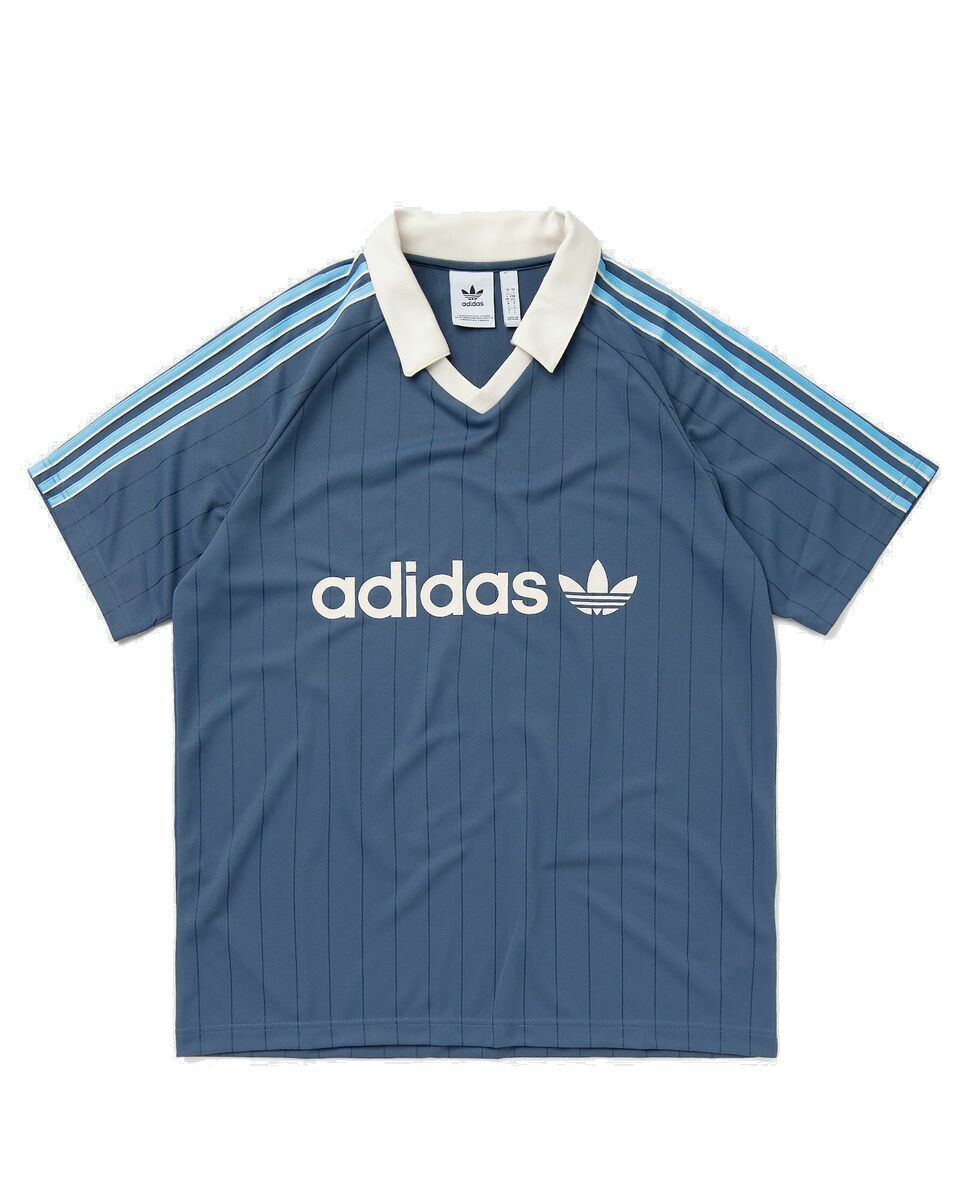 Photo: Adidas Stripe Jersey Blue - Mens - Jerseys