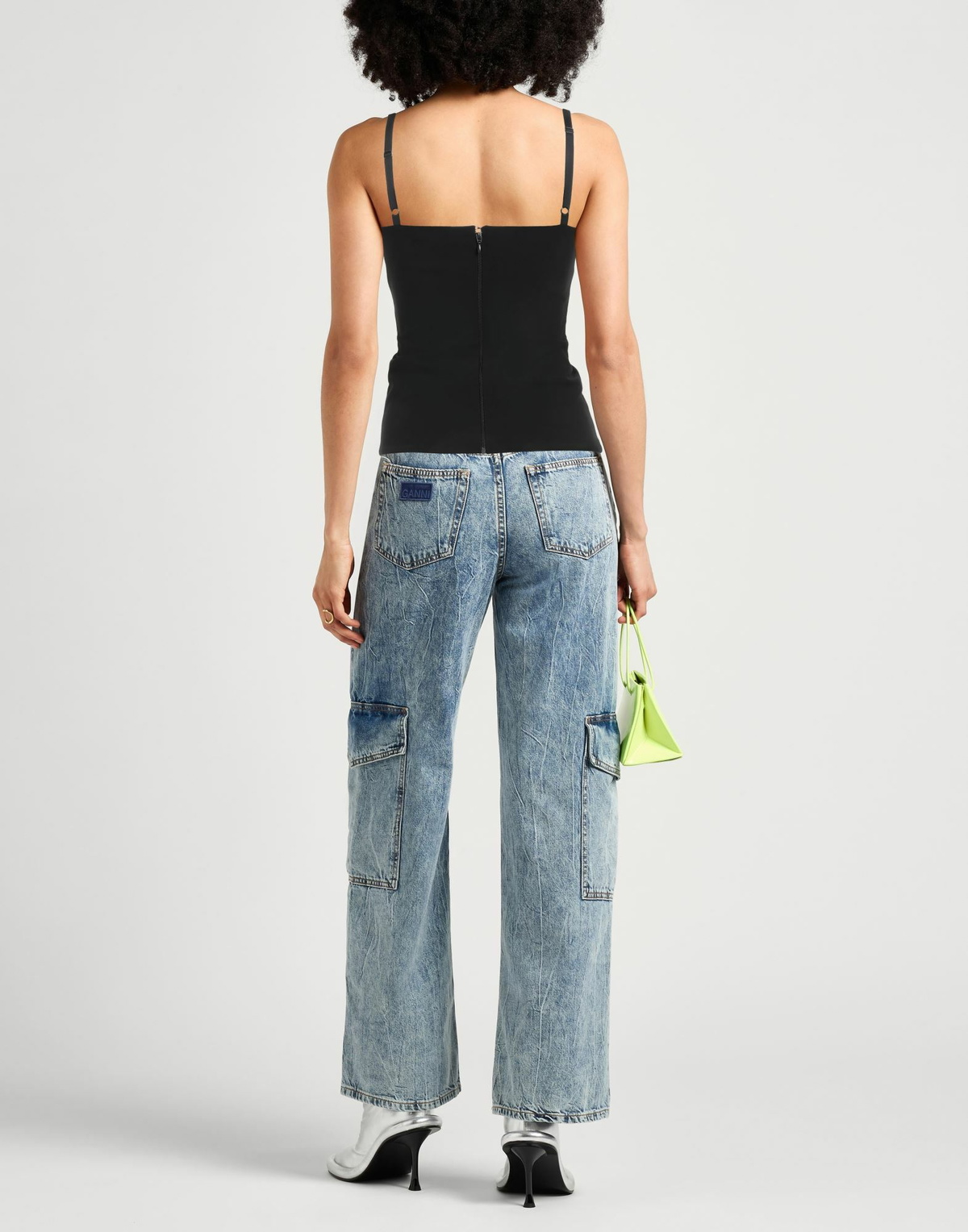 Nensi Dojaka Womens Top in Black