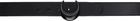 Marine Serre Black Vegetable Leather Moon Belt