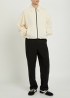 Jacquemus Le Coupe Vent Logo-embroidered Shell Jacket White