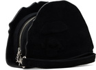 BAPE Black Ape Head Suede Pouch