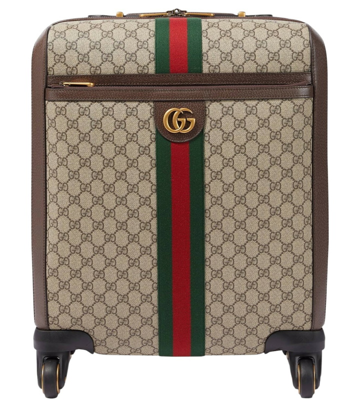 Photo: Gucci Gucci Savoy GG Canvas carry-on suitcase