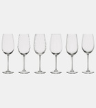 NasonMoretti Tolomeo set of 6 glasses