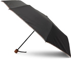 Paul Smith Black Signature Stripe Trim Umbrella