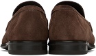 Ferragamo Brown Dupont Loafers