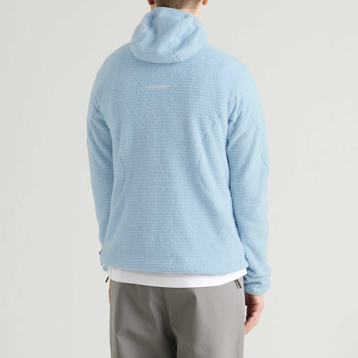 Mammut Men's Eiger Free Air Half Zip Polartec Hoodie in Nebla