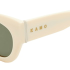 KAMO Women's Stella Sunglasses in Ivory